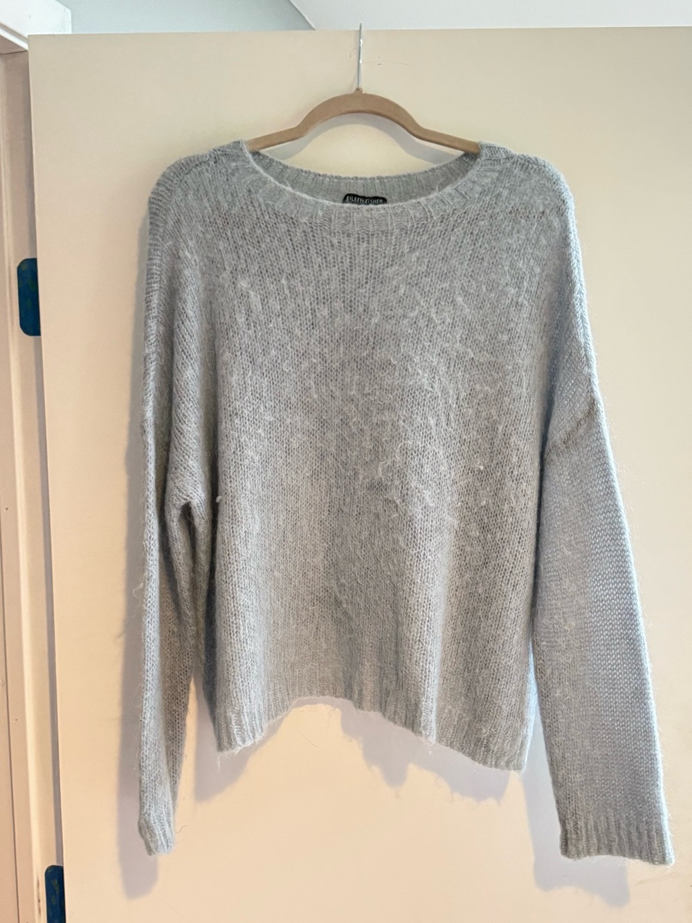Eileen Fisher Light Blue Crewneck Sweater